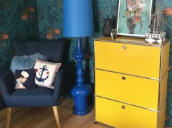 Beliani Nojatuoli Kangas Vaaleanharmaa Angen Best Sale