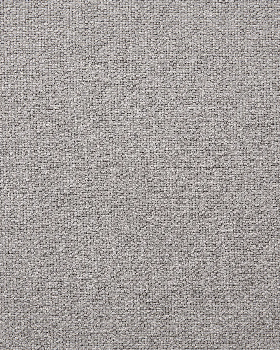 Beliani Nojatuoli Kangas Vaaleanharmaa Chesterfield Fashion