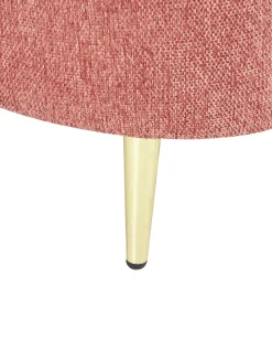 Beliani Nojatuoli Kangas Vaaleanpunainen Trosa Shop