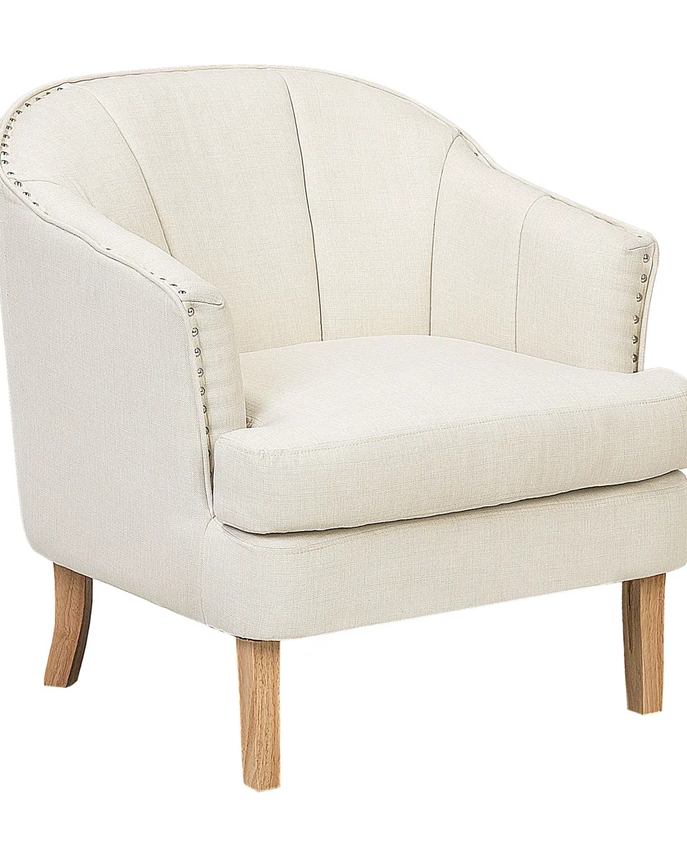 Beliani Nojatuoli Kankainen Beige Elverum Cheap