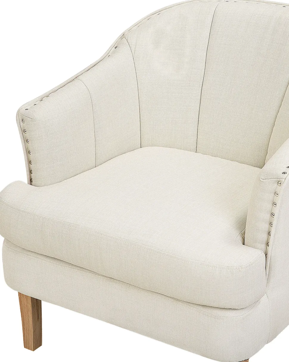 Beliani Nojatuoli Kankainen Beige Elverum Cheap