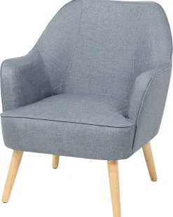 Beliani Nojatuoli Kankainen Harmaa Loken Online