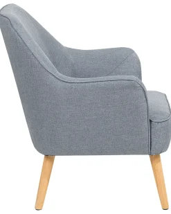 Beliani Nojatuoli Kankainen Harmaa Loken Online