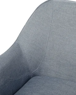 Beliani Nojatuoli Kankainen Harmaa Loken Online