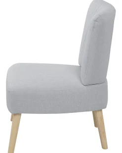 Beliani Nojatuoli Kankainen Harmaa Vaasa New