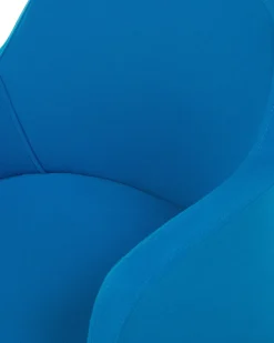 Beliani Nojatuoli Kankainen Sininen Ystad Shop