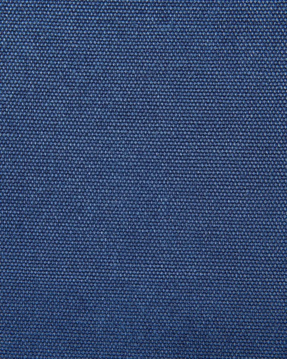 Beliani Nojatuoli Kankainen Tummansininen Loken Best Sale