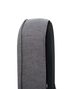 Beliani Nojatuoli Kankainen Tummanharmaa Viborg Ii Online