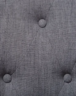 Beliani Nojatuoli Kankainen Tummanharmaa Viborg Ii Online