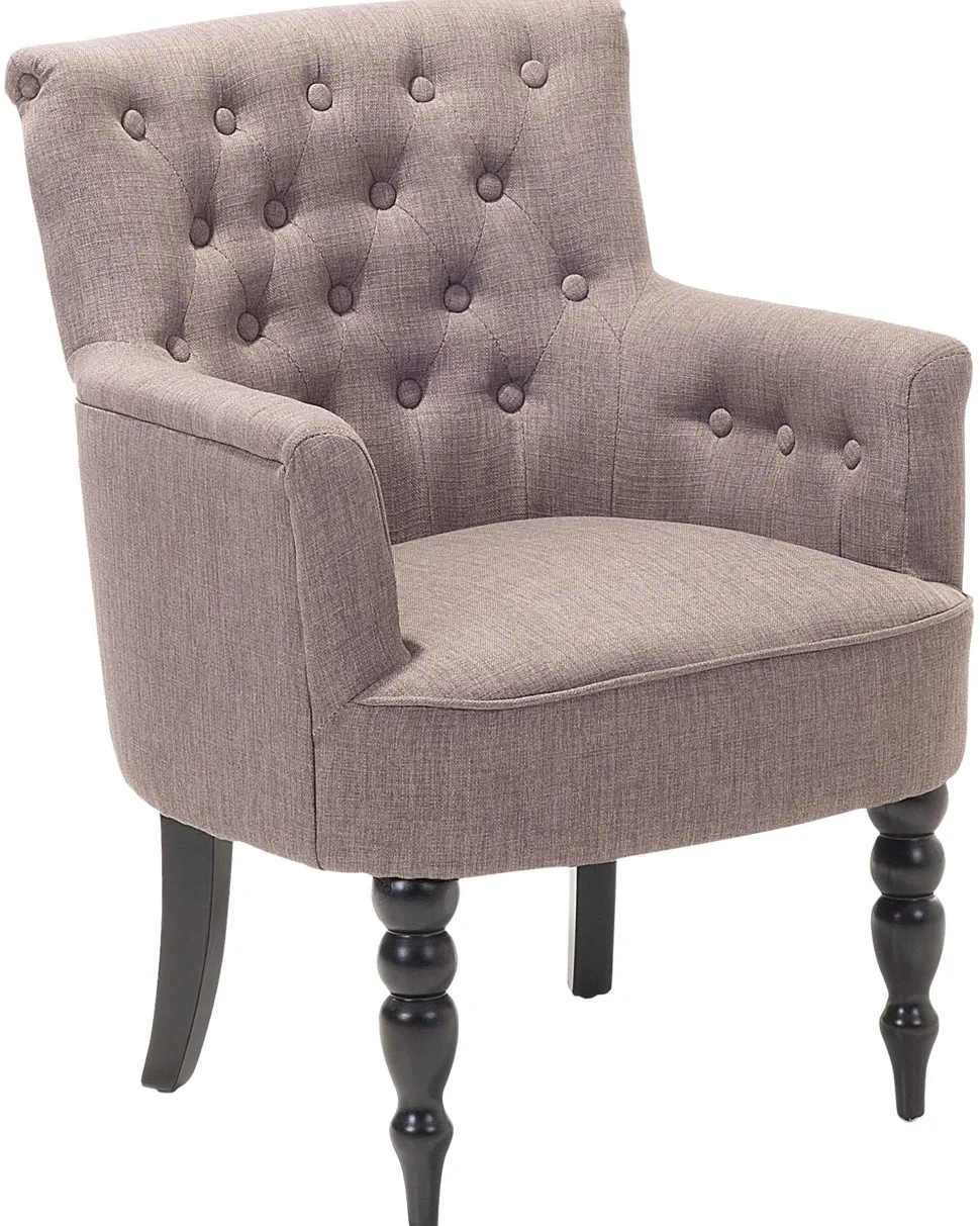 Beliani Nojatuoli Kankainen Vaaleanharmaa Alesund Online