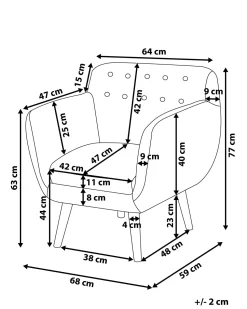 Beliani Nojatuoli Kankainen Varikas Tilkkukuosi Melby Store