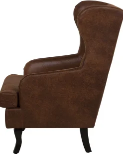 Beliani Nojatuoli Keinonahka Ruskea Alta Store