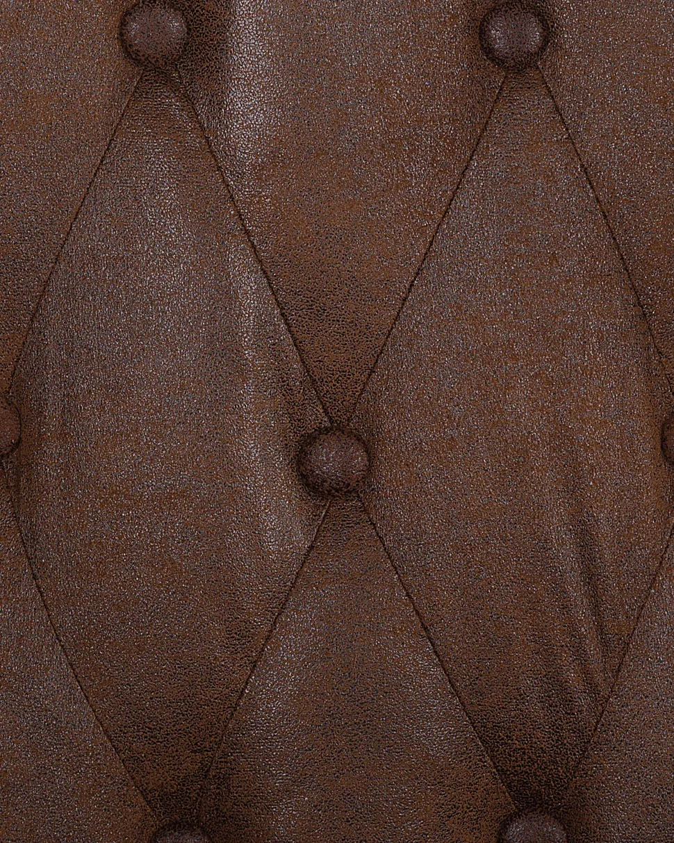 Beliani Nojatuoli Keinonahka Ruskea Alta Store