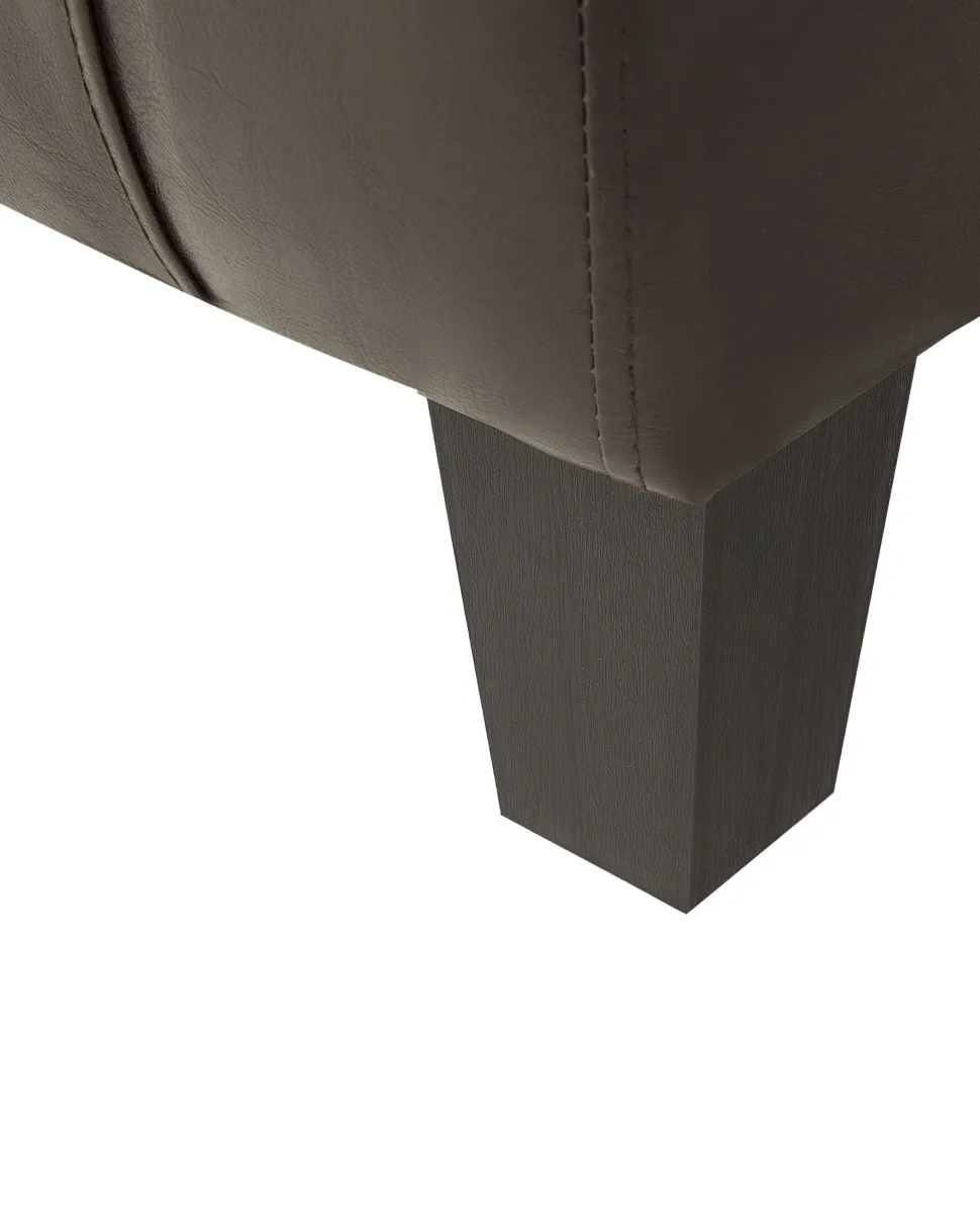 Beliani Nojatuoli Keinonahka Ruskea Borwick Fashion