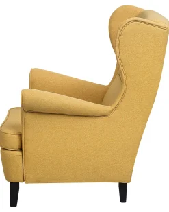 Beliani Nojatuoli Keltainen Abson Discount