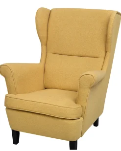 Beliani Nojatuoli Keltainen Abson Discount