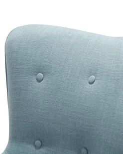 Beliani Nojatuoli Rahilla Kangas Vaaleansininen Vejle Best