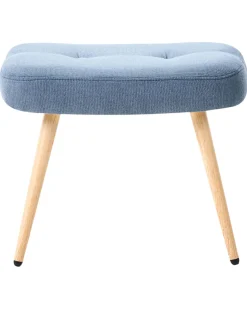 Beliani Nojatuoli Rahilla Sametti Tummansininen Vejle New