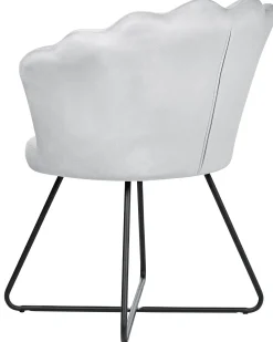 Beliani Nojatuoli Sametti Harmaa Lovelock Discount