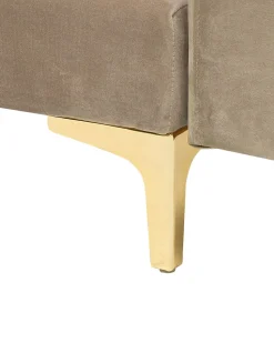 Beliani Nojatuoli Sametti Hiekanruskea Aberdeen Outlet