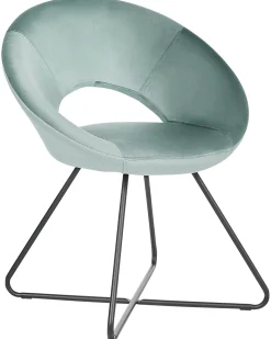 Beliani Nojatuoli Sametti Mintunvihrea Rachel Outlet