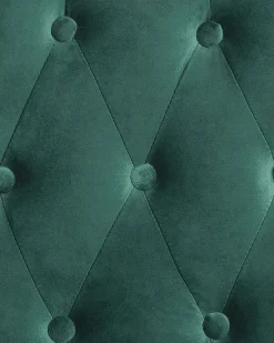 Beliani Nojatuoli Sametti Tummanvihrea Alta Outlet