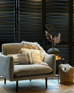 Beliani Nojatuoli Samettinen Harmaa Vinterbro Best