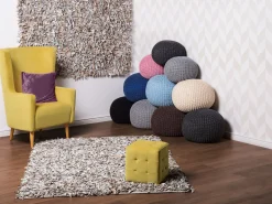 Beliani Nojatuoli Samettinen Keltainen Oneida New