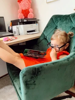 Beliani Nojatuoli Samettinen Tummanvihrea Vaksala New