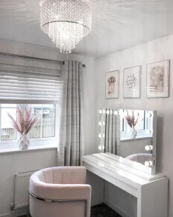 Beliani Nojatuoli Samettinen Vaaleanpunainen Larvik New