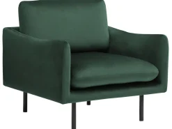 Beliani Nojatuoli Samettinen Vihrea Vinterbro Best