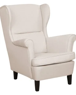 Beliani Nojatuoli Vaalea Beige Abson Store