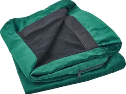 Beliani Paallinen Nojatuoliin Vihrea Sametti Bernes Flash Sale