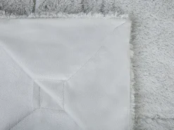 Beliani Paivapeitto Kangas Vaaleanharmaa 180 X 200 Cm Gelik Cheap