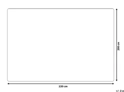 Beliani Paivapeitto Vaaleanharmaa 200 X 220 Cm Delice Online