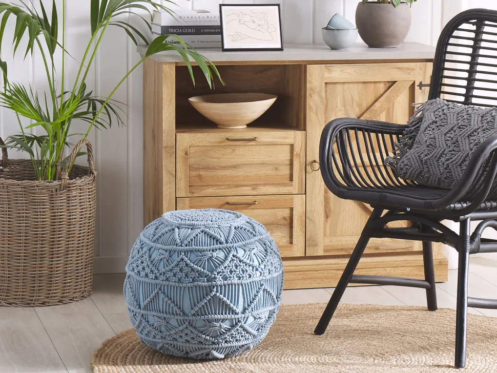 Beliani Pallorahi Sininen 40 X 40 Cm Kayseri Clearance