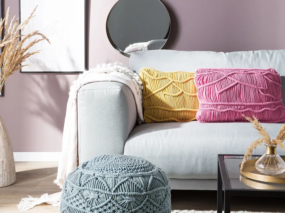 Beliani Pallorahi Sininen 40 X 40 Cm Kayseri Clearance