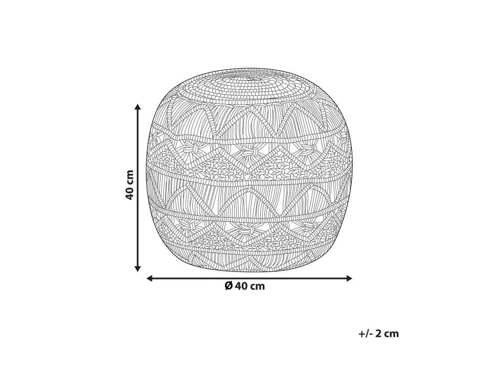 Beliani Pallorahi Sininen 40 X 40 Cm Kayseri Clearance
