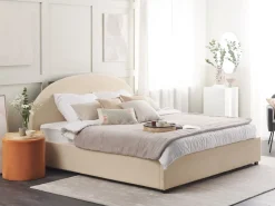 Beliani Parisanky Buklee Säilytystila Beige 180 X 200 Cm Vaucluse Cheap