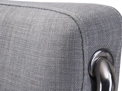 Beliani Parisanky Kangas Harmaa 180 X 200 Cm Paris Flash Sale