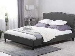 Beliani Parisanky Kangas Led-Valot Tummanharmaa 180 X 200 Cm Montpellier Online