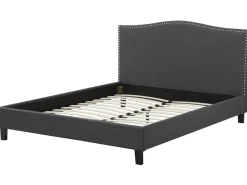 Beliani Parisanky Kangas Led-Valot Tummanharmaa 180 X 200 Cm Montpellier Online