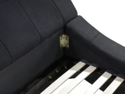 Beliani Parisanky Kangas Musta 180 X 200 Cm Vichy Store