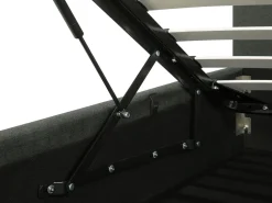 Beliani Parisanky Kangas Säilytystila Tummanharmaa 180 X 200 Cm Rennes Discount