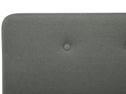 Beliani Parisanky Kangas Säilytystila Tummanharmaa 180 X 200 Cm Rennes Discount