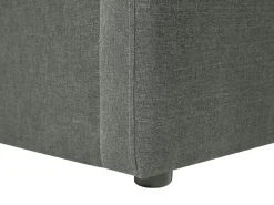 Beliani Parisanky Kangas Säilytystila Tummanharmaa 180 X 200 Cm Rennes Discount