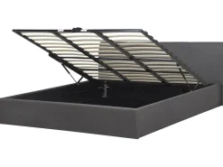 Beliani Parisanky Kangas Säilytystila Harmaa 180 X 200 Cm Orbey Hot