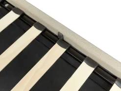 Beliani Parisanky Kangas Säilytystila Beige 180 X 200 Cm Dreux Clearance