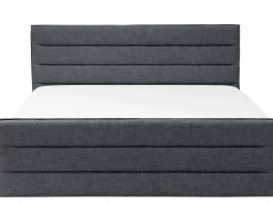 Beliani Parisanky Kangas Tummanharmaa 180 X 200 Cm Valbonne Store