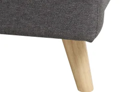 Beliani Parisanky Kangas Tummanharmaa 160 X 200 Cm Rennes Ii Hot